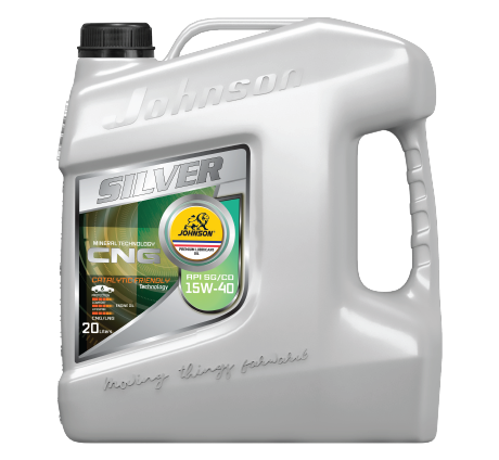 Johnson CNG Silver Plus 20 LTR 15W-40